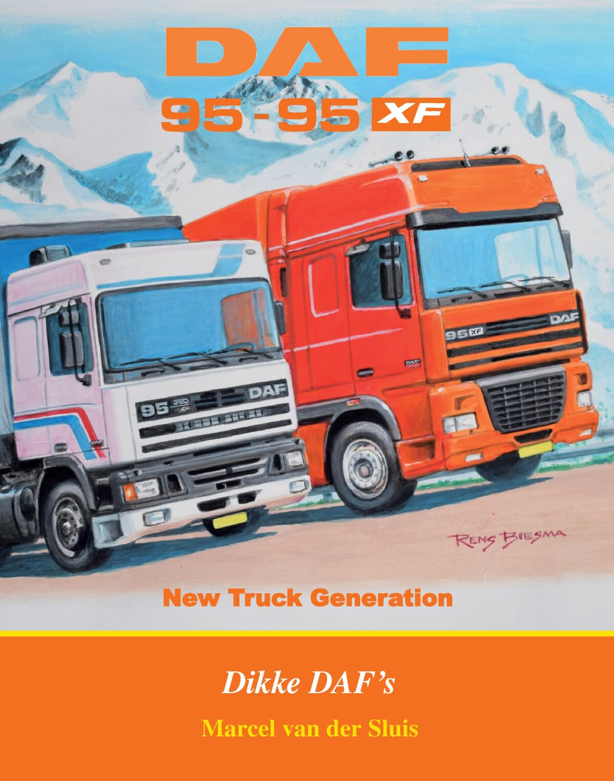 DAF 95-95XF: new truck generation : dikke DAF's book