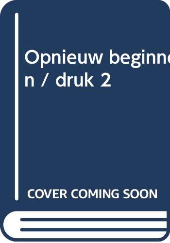 Opnieuw beginnen / druk 2 book