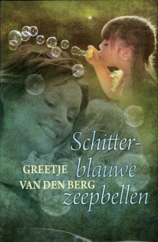 Schitterblauwe zeepbellen book