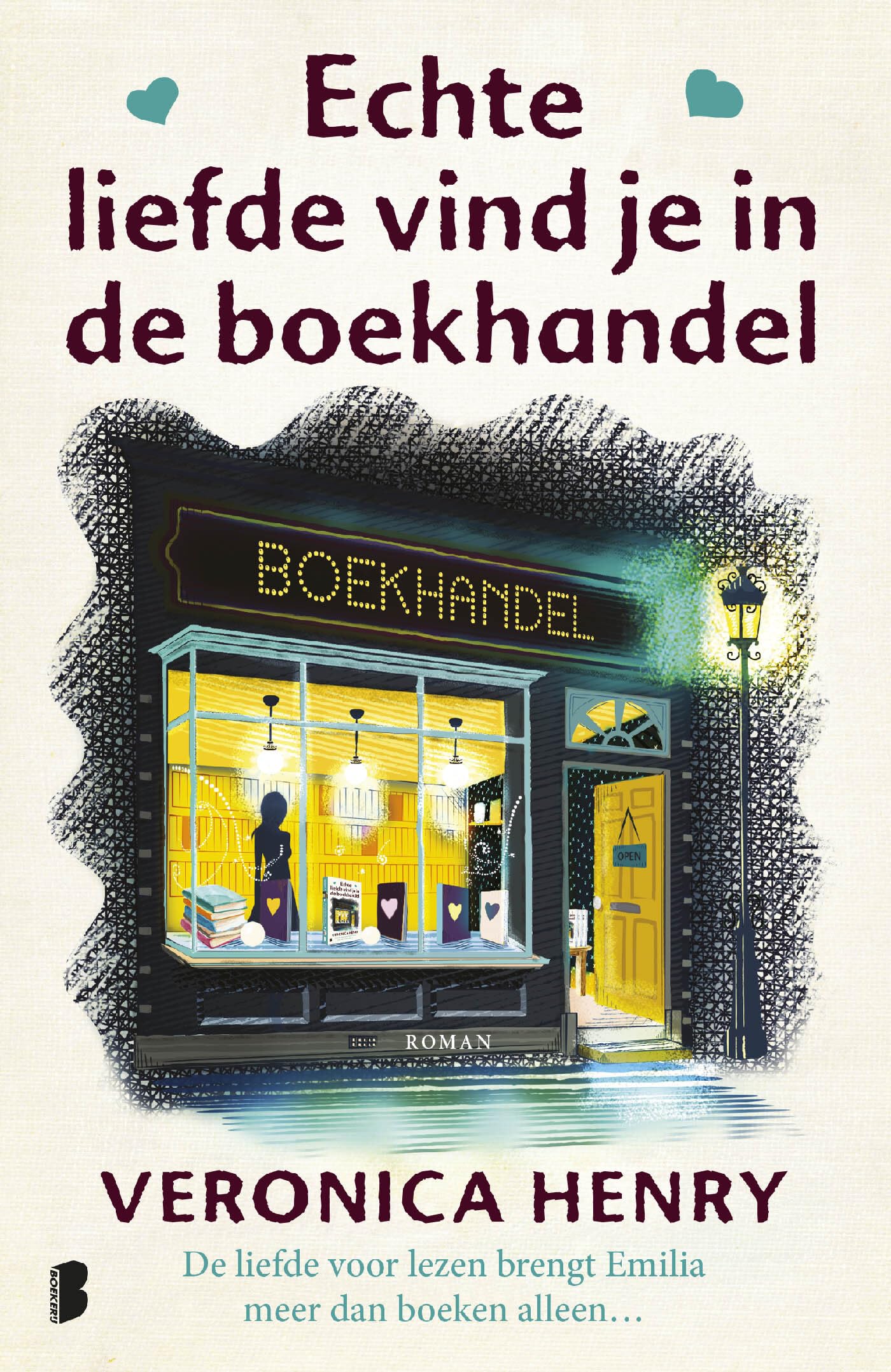 Echte liefde vind je in de boekhandel: de liefde voor lezen brengt Emilia meer dan boeken alleen… book