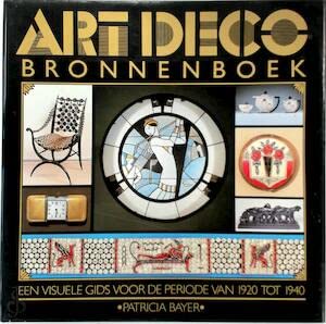 Art deco bronnenboek: een visuele gids voor de periode van 1920 tot 1940 book