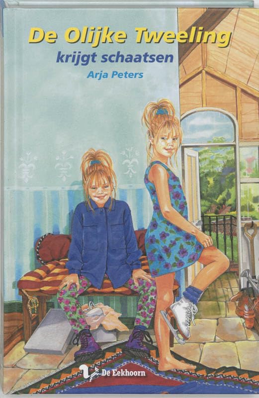 De olijke tweeling krijgt schaatsen book