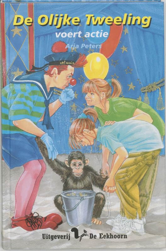 De olijke tweeling voert actie book
