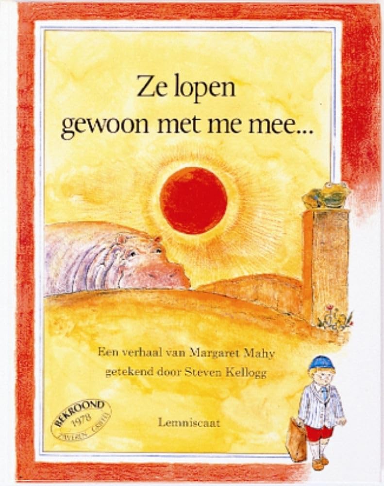 Ze lopen gewoon met me mee ...: een verhaal van Margaret Mahy book