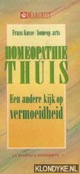 Homeopathie thuis - een andere kijk op vermoeidheid book