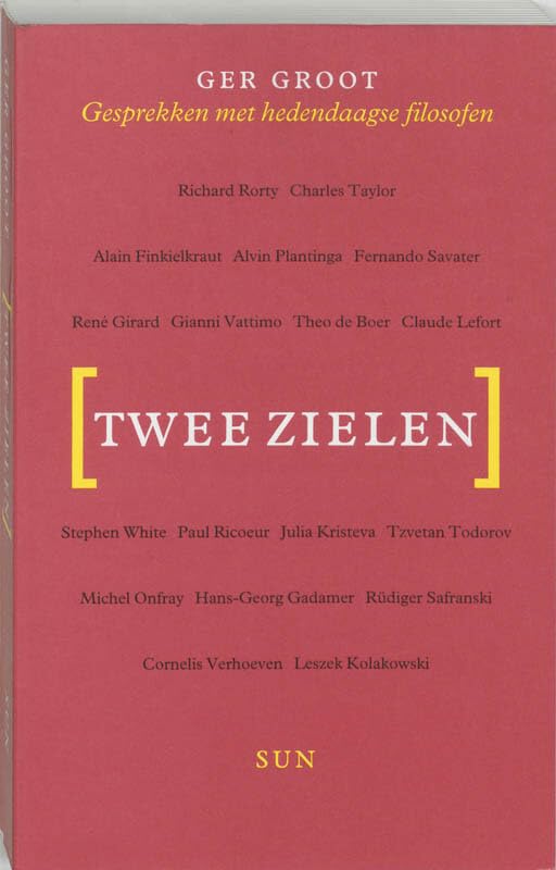 Twee zielen: gesprekken met hedendaagse filosofen Philosophy