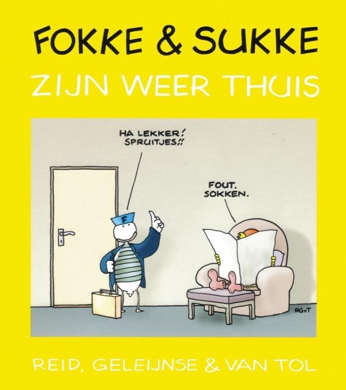 Fokke en Sukke zijn weer thuis (Fokke en Sukke, 4) Manga