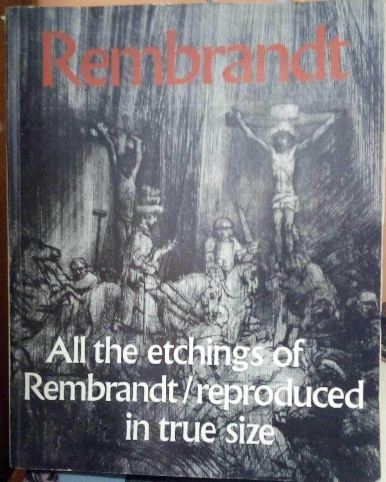 Rembrandt: All the etchings reproduced in true size Books