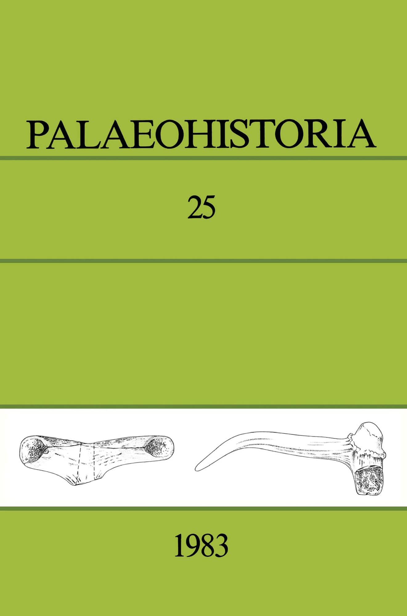 Paleohistoria: Acta Et Communicationes Institui Bio-Archaeologici Universitatis Groninganae (025) Natural Sciences
