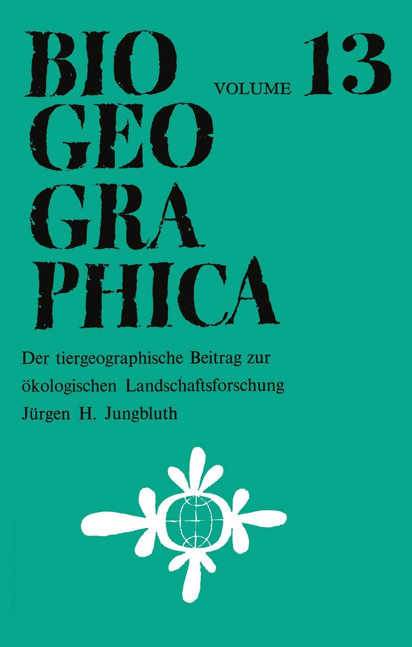 Der Tiergeographische Beitrag Zur Ökologischen Landschaftsforschung book