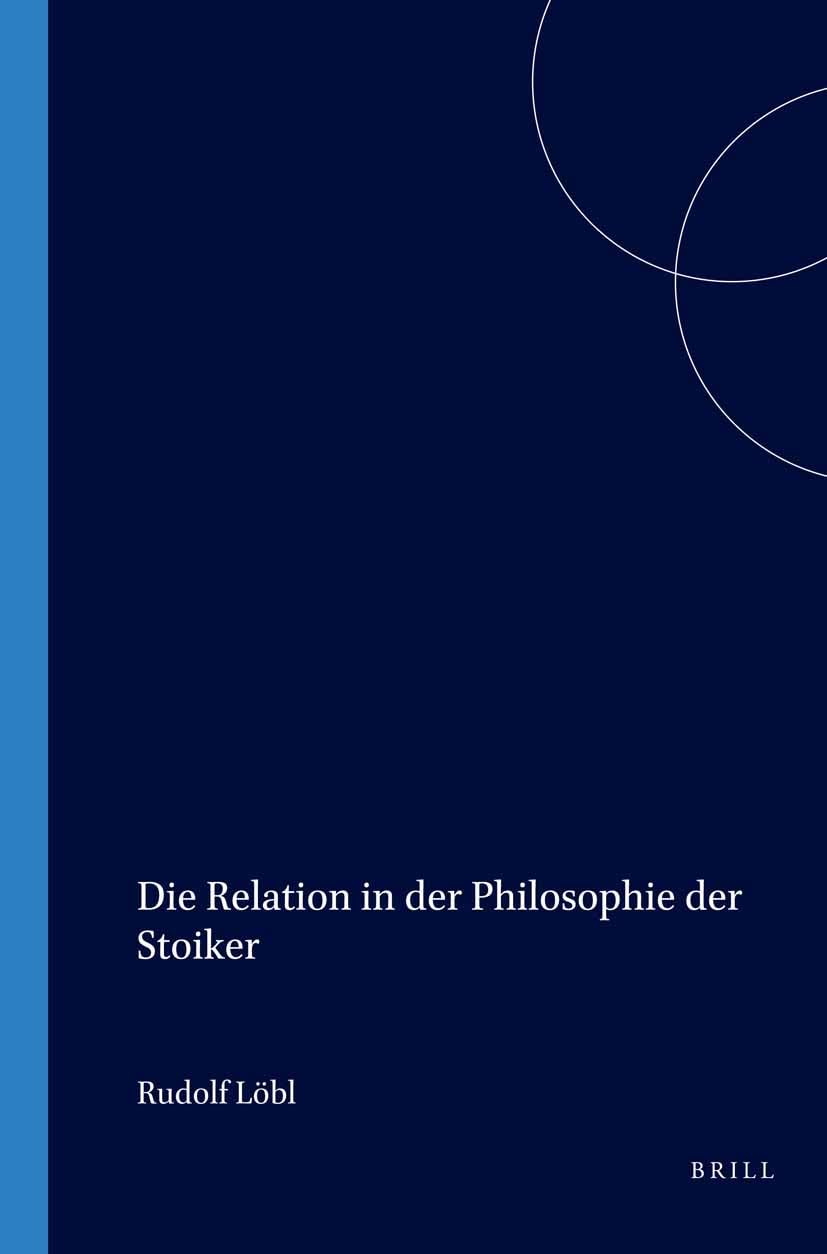 Product Image: Die Relation in der Philosophie der Stoiker