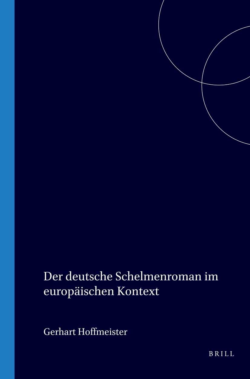 Der deutsche Schelmenroman im europäischen Kontext book
