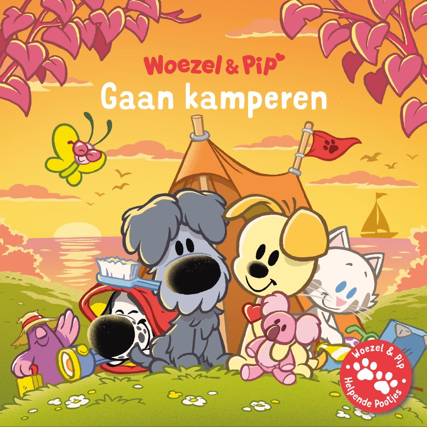 Gaan kamperen (Woezel & Pip: Helpende pootjes) Leisure & Fun Books