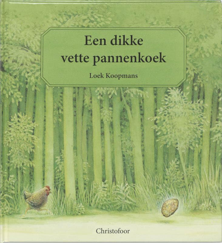Een dikke vette pannenkoek: een oude geschiedenis Children's books