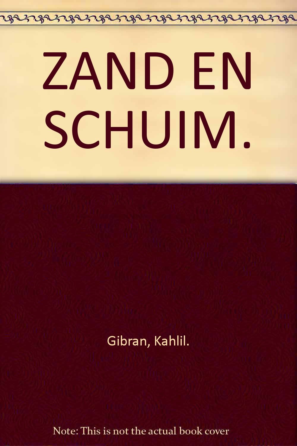 Zand en schuim: een boek met aforismen book