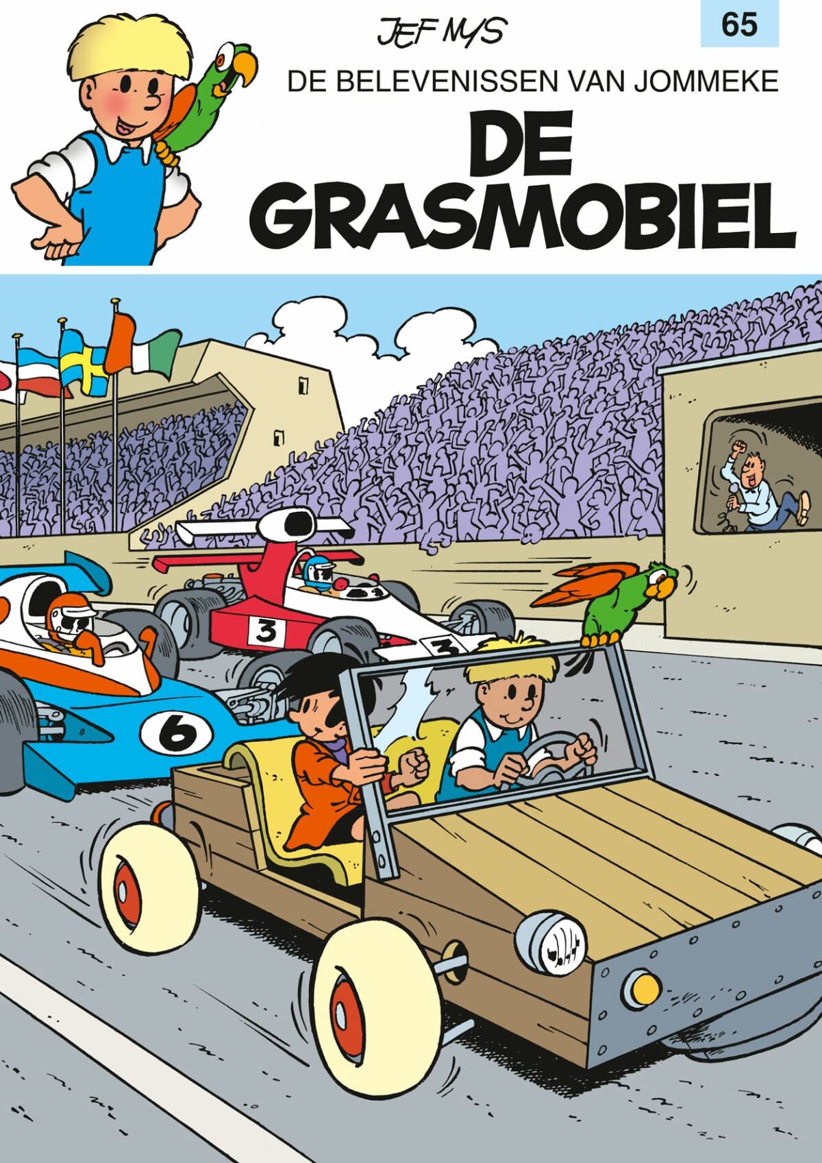 De grasmobiel (De belevenissen van Jommeke, 65, Band 65) Non-fiction