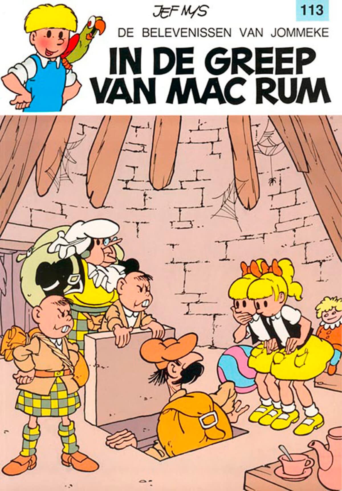 In de greep van Mac Rum (De belevenissen van Jommeke, 113, Band 113) Non-fiction