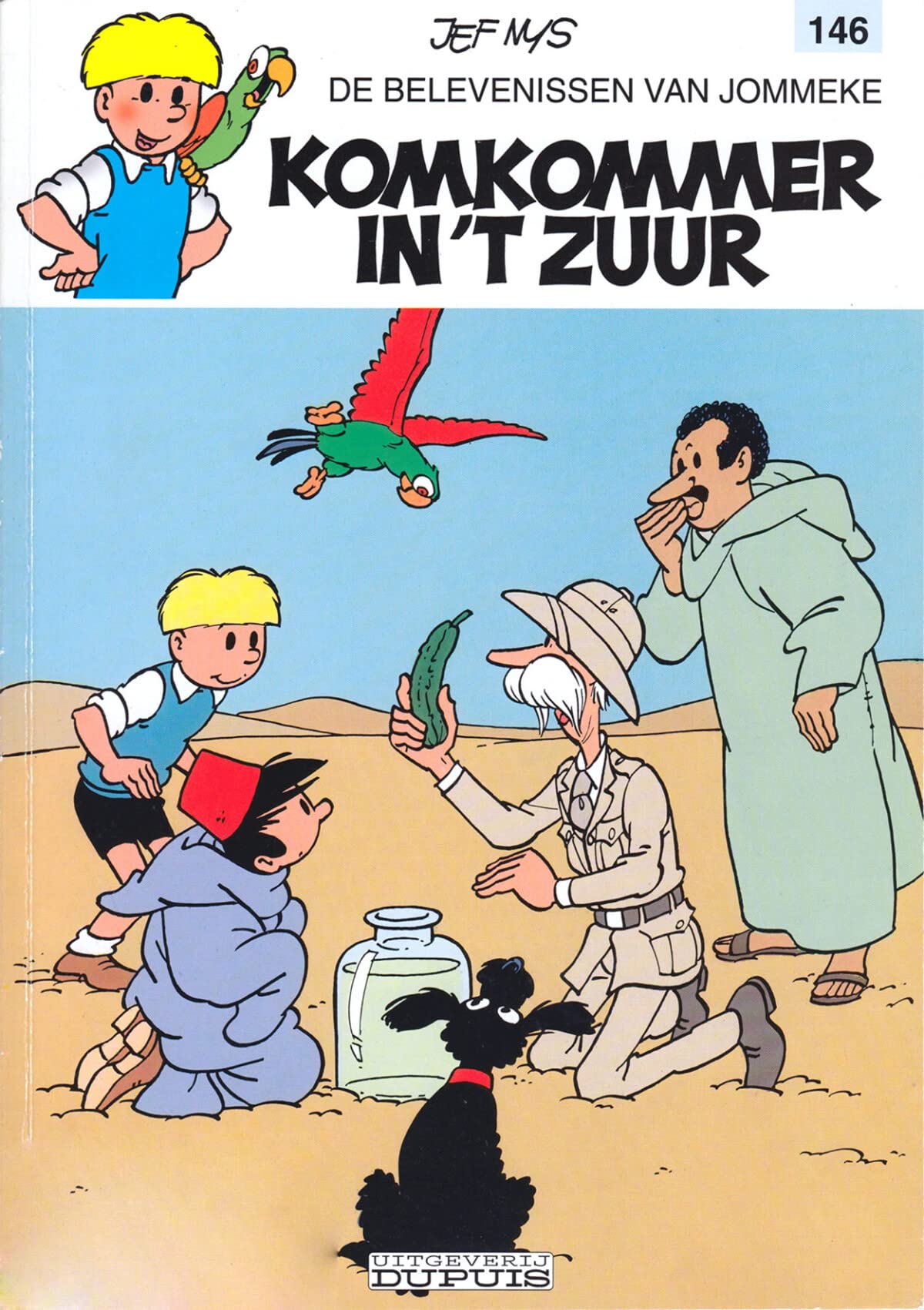 Komkommer in 't zuur (De belevenissen van Jommeke, 146, Band 146) Non-fiction