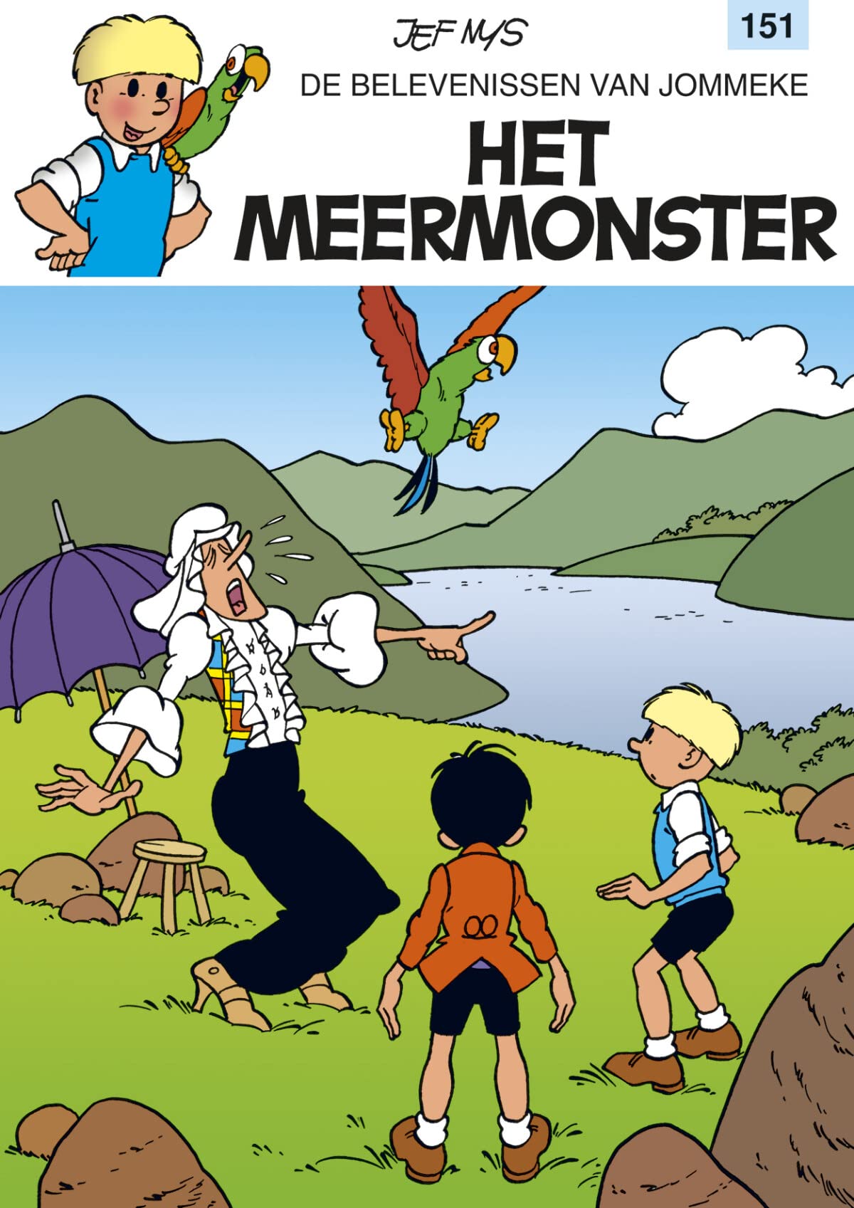 Het meermonster (De belevenissen van Jommeke, 151, Band 151) Non-fiction
