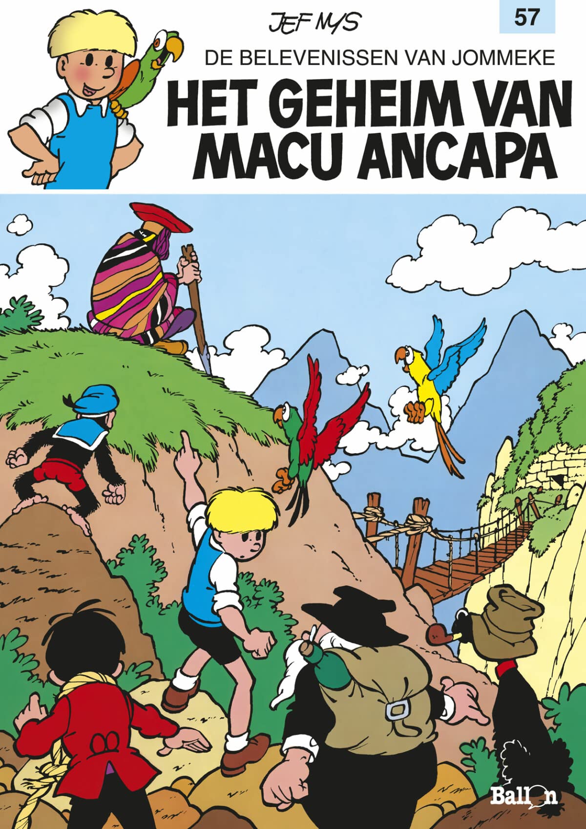 Het geheim van Macu Ancapa (De belevenissen van Jommeke, 57, Band 57) Non-fiction