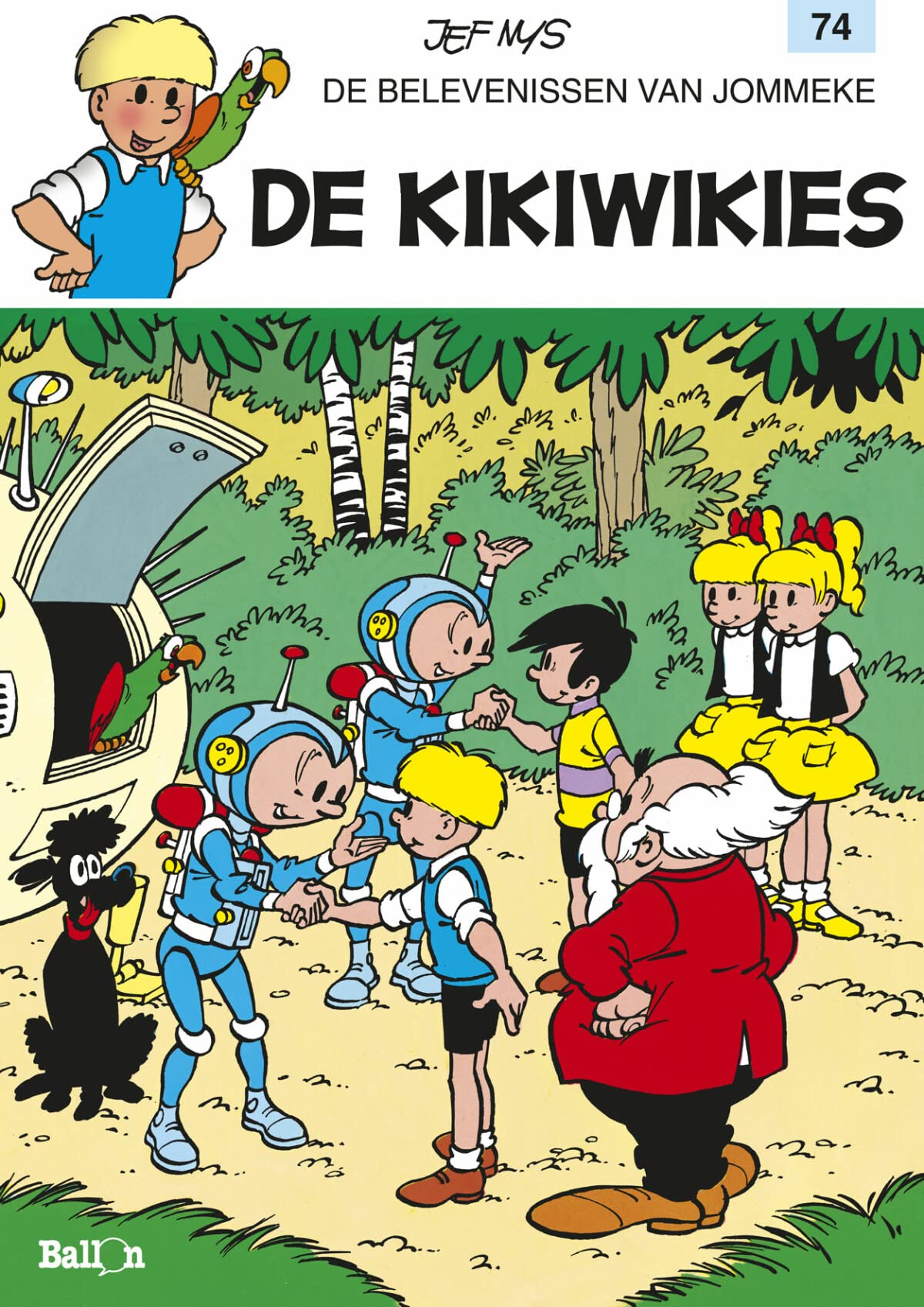 De kikiwikies (De belevenissen van Jommeke, 74, Band 74) Non-fiction