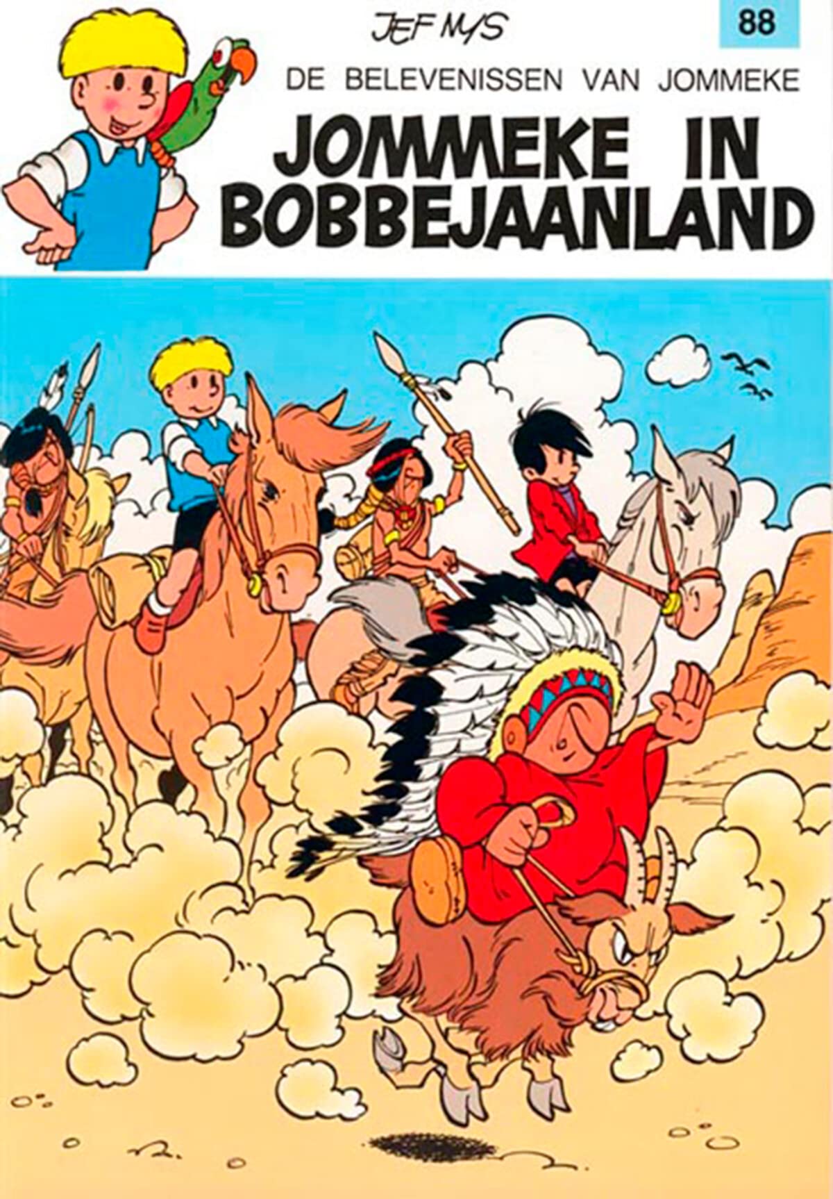 Jommeke in Bobbejaanland book
