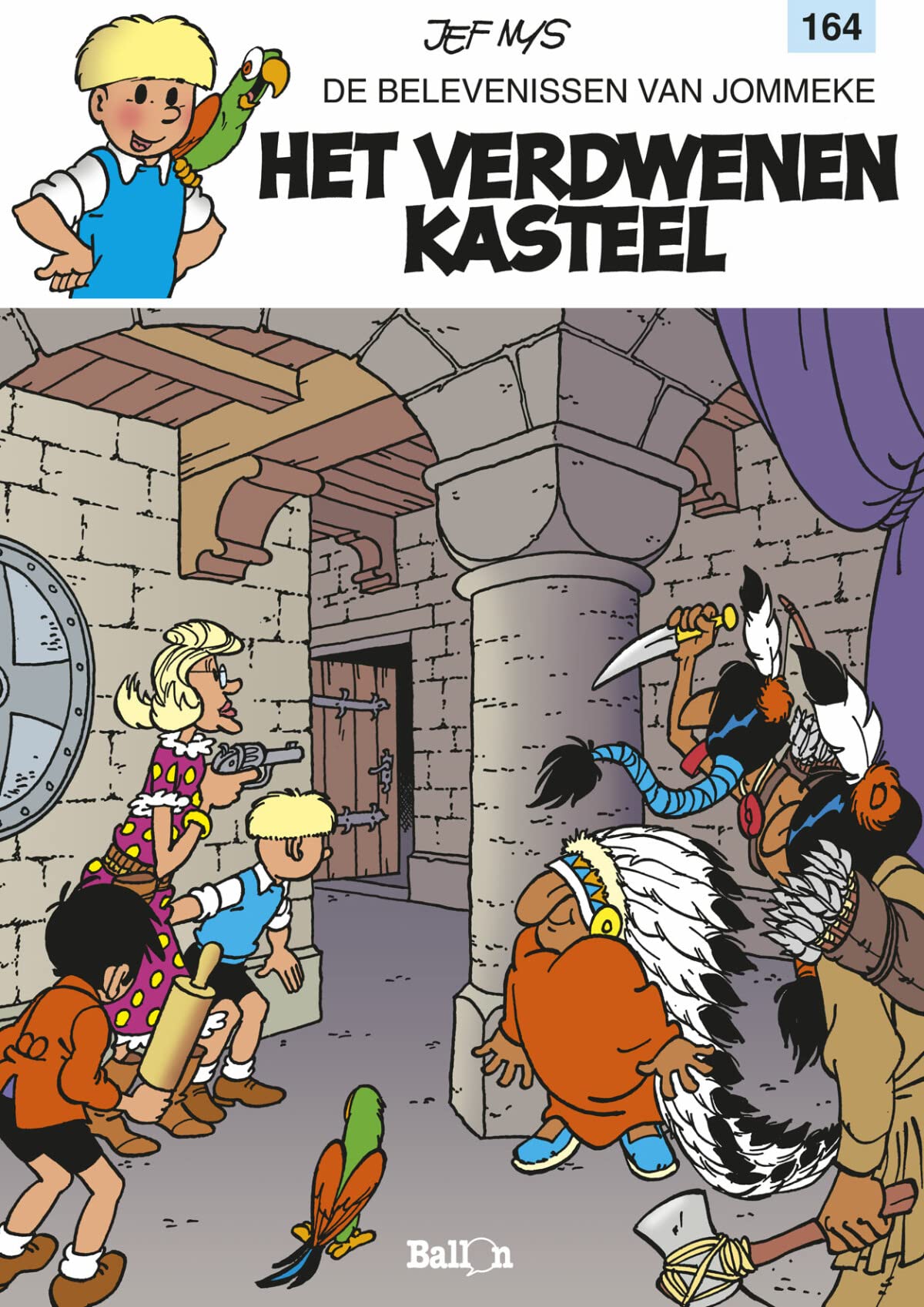 Het verdwenen kasteel: Het verdwenen kasteel (De belevenissen van Jommeke, 164, Band 164) Non-fiction