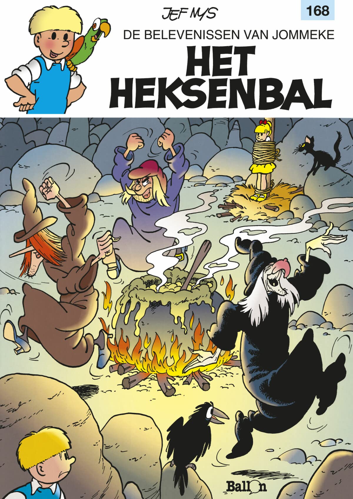 Het heksenbal: Het heksenbal (De belevenissen van Jommeke, 168, Band 168) Non-fiction