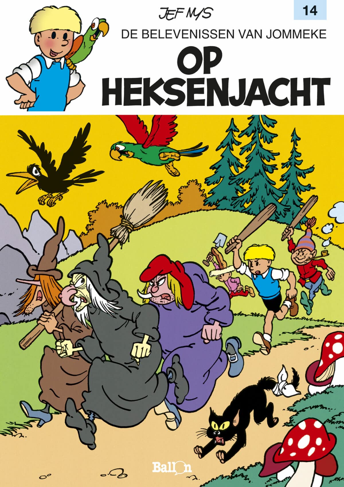 Op heksenjacht: Op heksenjacht (De belevenissen van Jommeke, 14, Band 14) Non-fiction