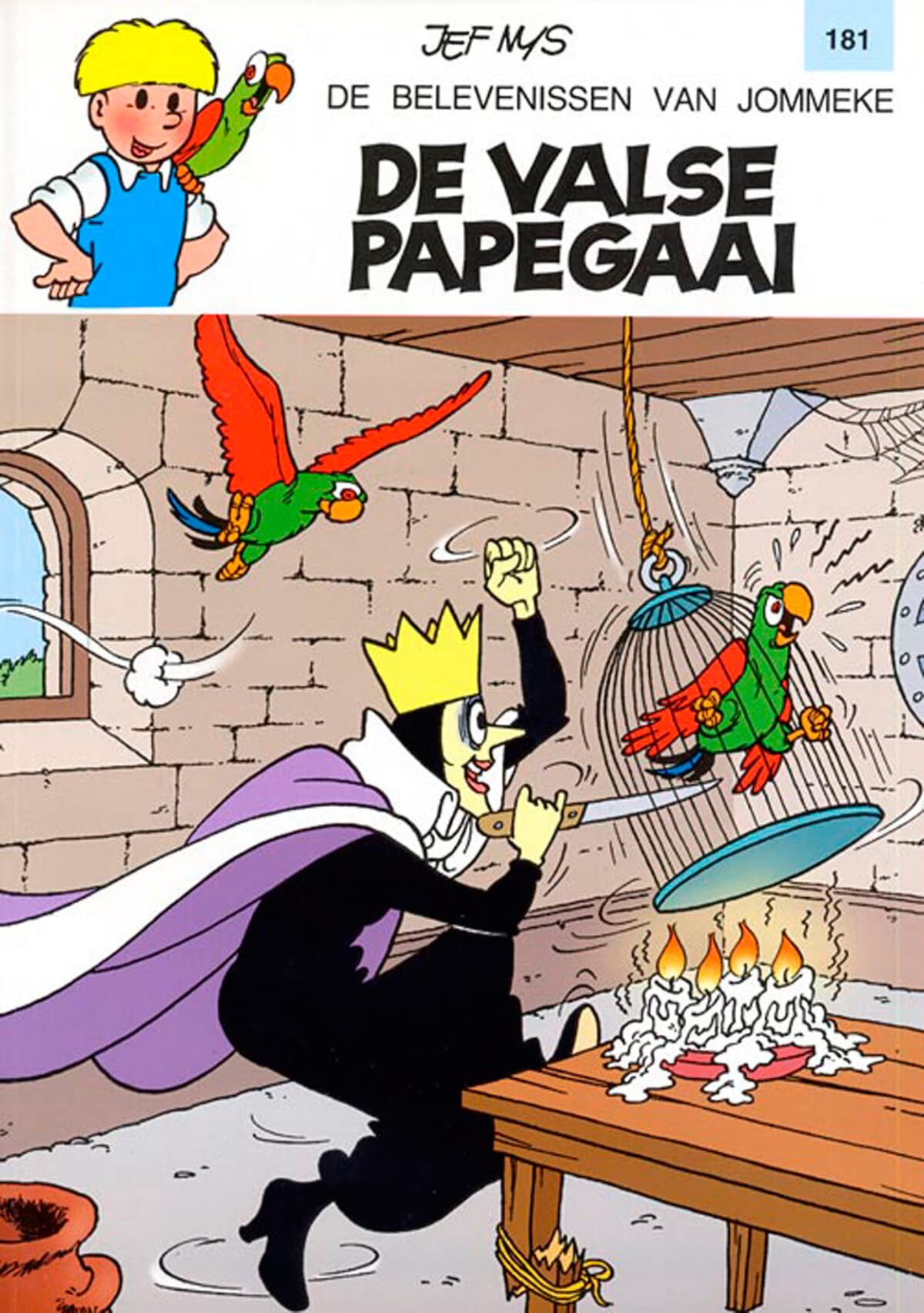 De valse papegaai (De belevenissen van Jommeke, 181, Band 181) Non-fiction