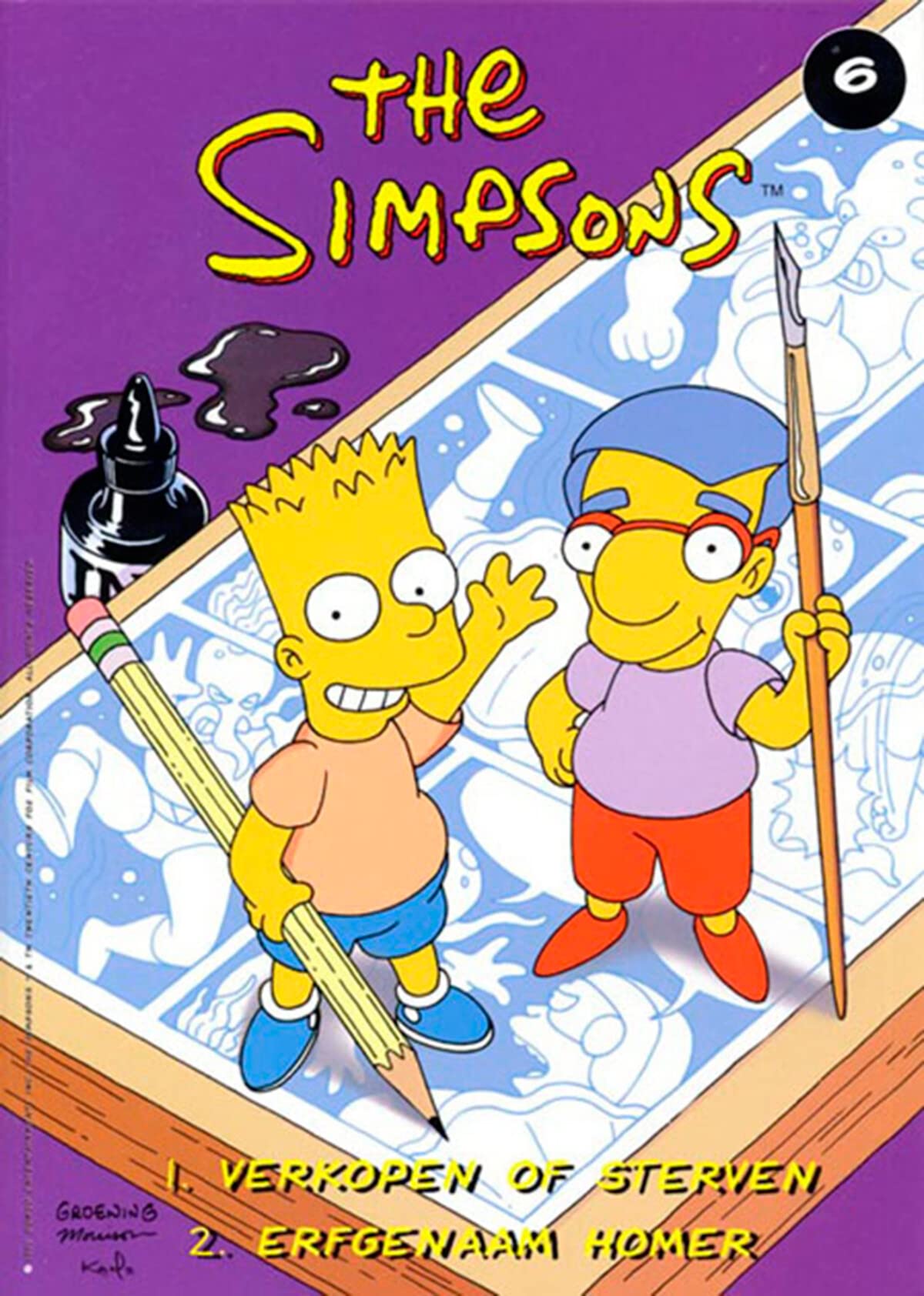 Verkopen of sterven ; Erfgenaam Homer book