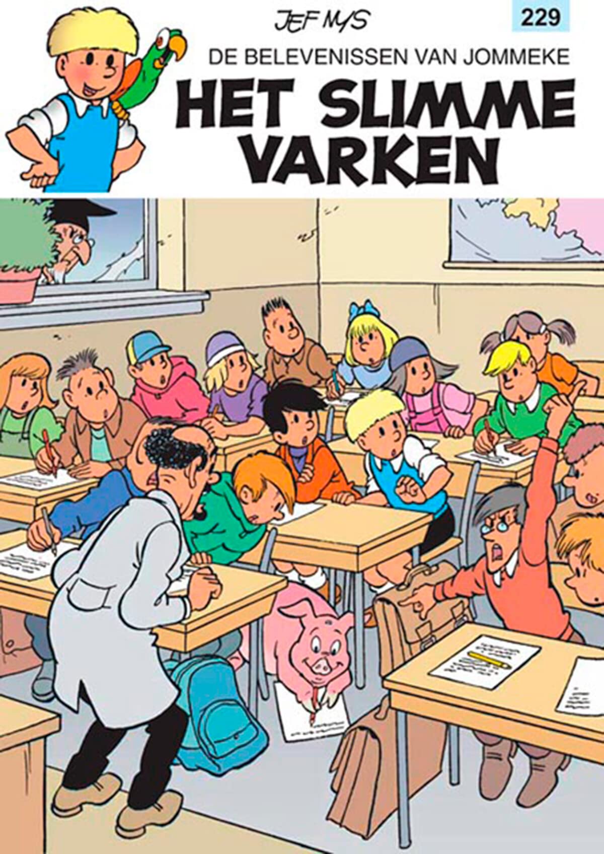 Het slimme varken (De belevenissen van Jommeke, 229, Band 229) Non-fiction