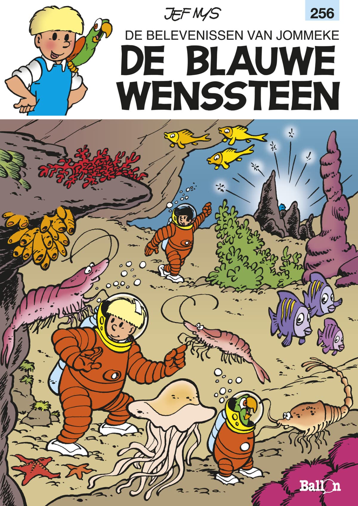 De blauwe wenssteen (De belevenissen van Jommeke, 256, Band 256) Non-fiction