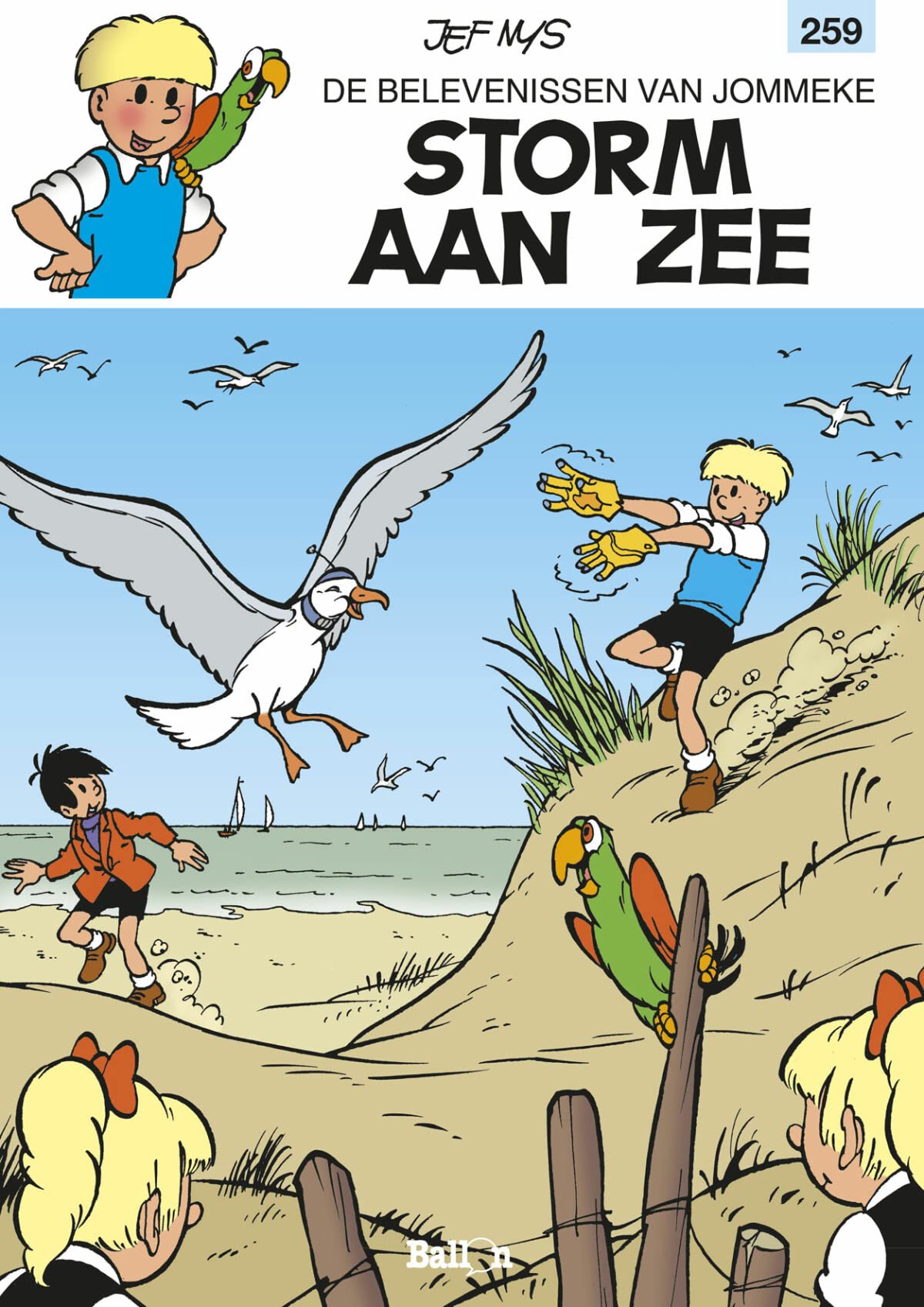 Storm aan zee: Storm aan zee (De belevenissen van Jommeke, 259, Band 259) Non-fiction