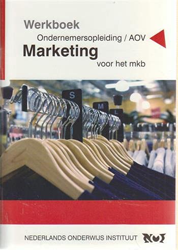 Werkboek marketing voor het mkb book