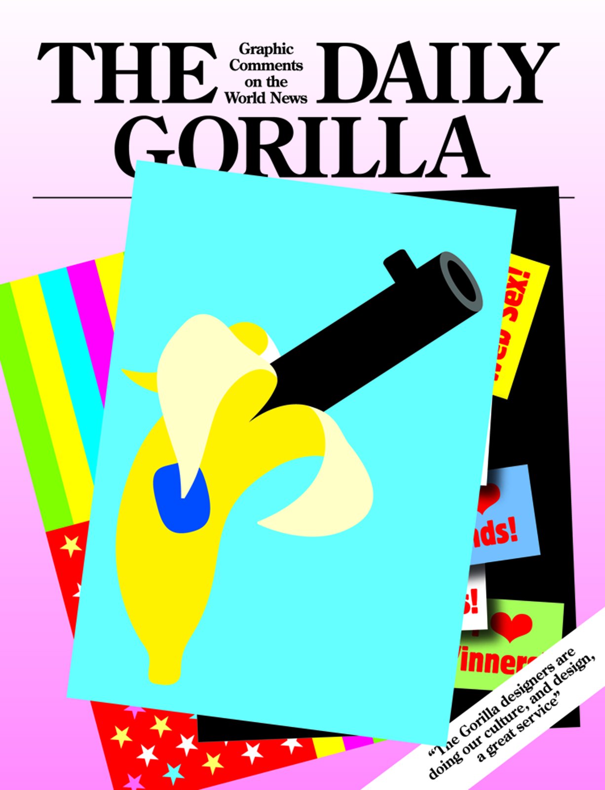The Daily Gorilla: graphic comments on the world news Manga
