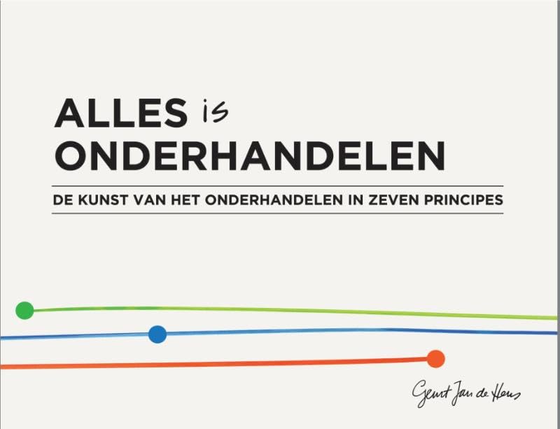 Alles is onderhandelen: de kunst van het onderhandelen in zeven principes book