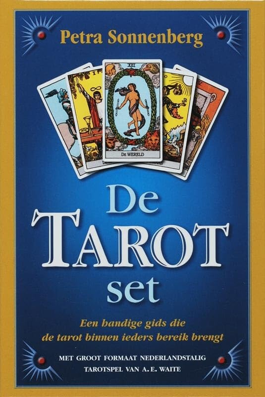 De Tarot set 78 kaarten in doos: een handige gids die de tarot binnen ieders bereik brengt : met groot formaat Nederlandstalig tarotspel van A. E. ... met groot formaat Nederlandstalig tarotspel book