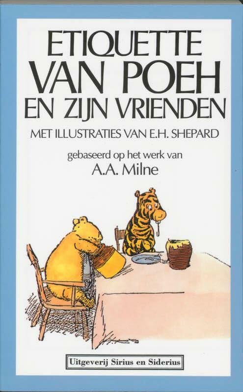 Etiquette van Poeh en zijn vrienden book