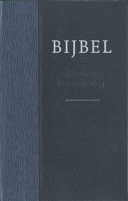 Bijbel HSV 12x18 hc Blauw: herziene Statenvertaling book
