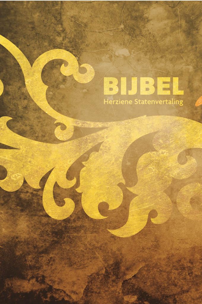 Bijbel (HSV) - foam bruin geel: Herziene Statenvertaling | 12 x 18 cm | zonder Psalmen Religion & Esotericism