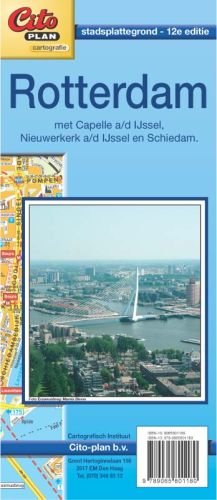 Citoplan stadsplattegrond Rotterdam: met Capelle a/d IJssel, Nieuwerkerk a/d IJssel en Schiedam Leisure, Home & Garden
