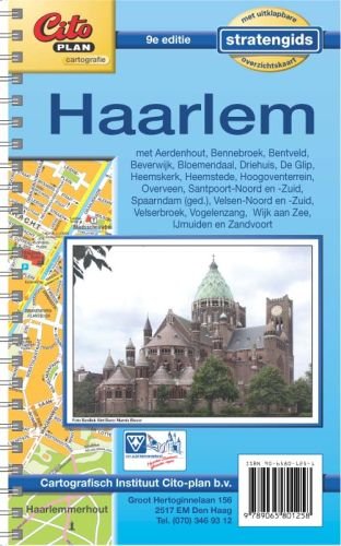 Citoplan stratengids Haarlem: met Aerdenhout, Bennebroek, Bentveld, Beverwijk, Bloemendaal, Driehuis, De Glip, Heemskerk, Heemstede, Hoogovens, ... Wijk aan Zee, IJmuiden en Zandvoort Leisure, Home & Garden