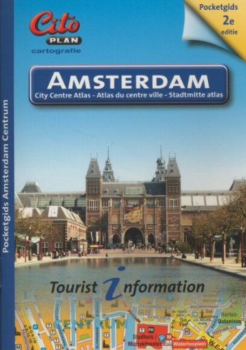 Amsterdam: city centre atlas ' atlas du centre ville , stadtmitte atlas (Citoplan) Reference Books