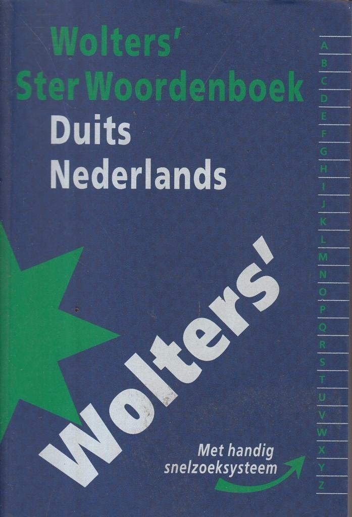 Product Image: WOLTERS'STER WDB DUITS-NEDERLANDS