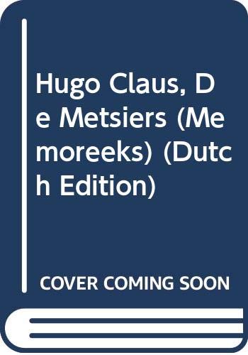 Product Image: Hugo Claus, De Metsiers (Memoreeks) (Dutch Edition)