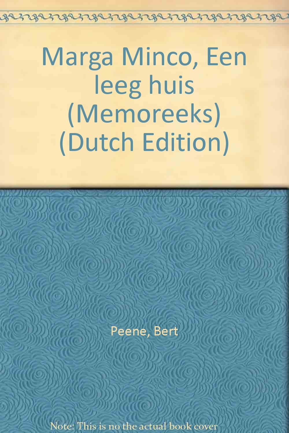 Marga Minco, Een leeg huis (Memoreeks) (Dutch Edition) Books