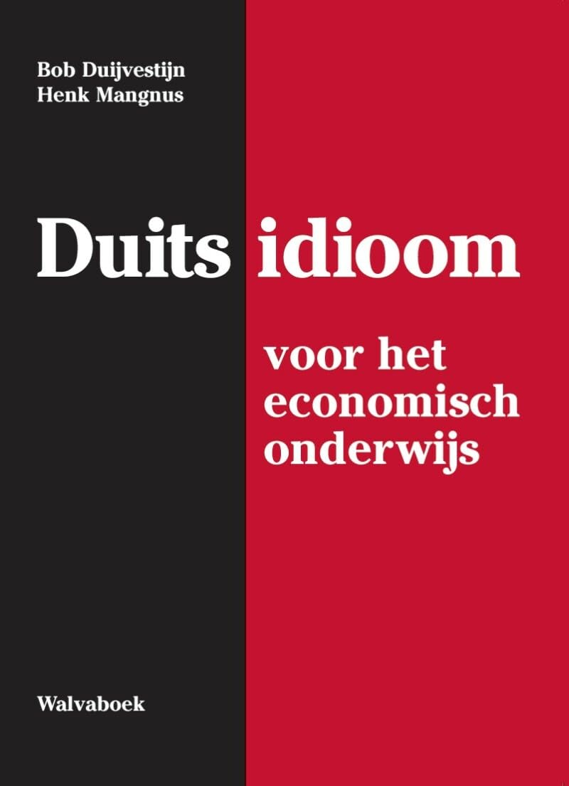 Duits idioom: voor het economisch onderwijs book