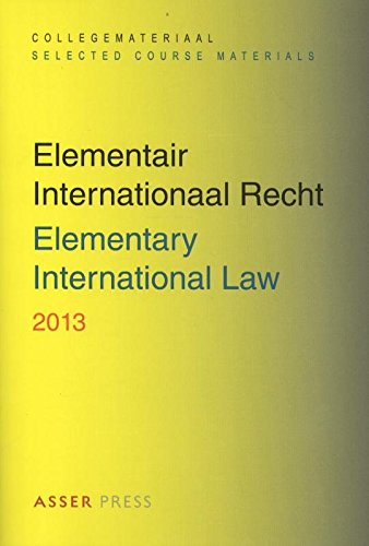 Elementair internationaal recht, Elementary international law 2013 2013 Law
