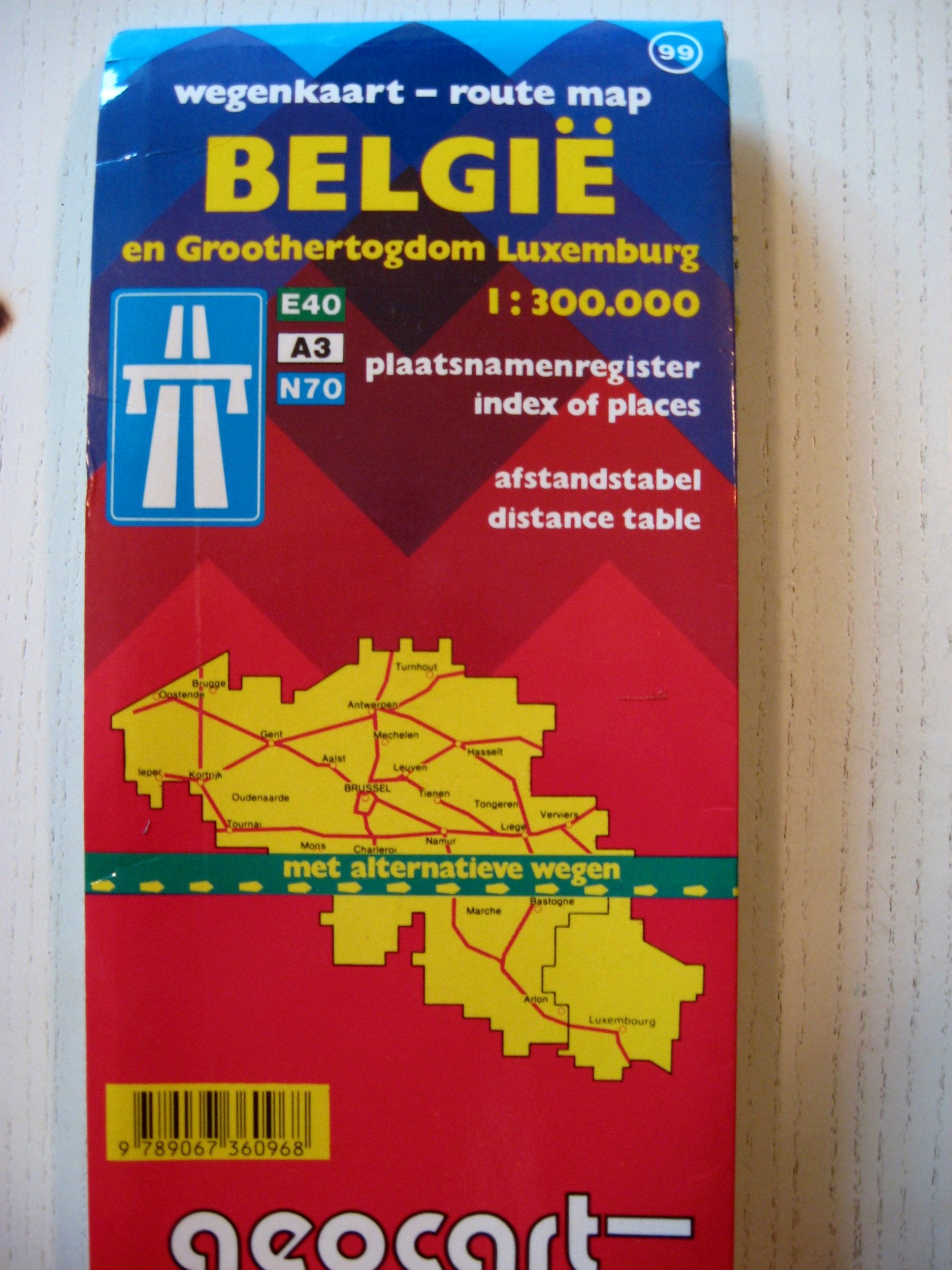 CARTE ROUTIERE-STRAbENKARTE ET GRAND-DUCHE DE LUXE Books